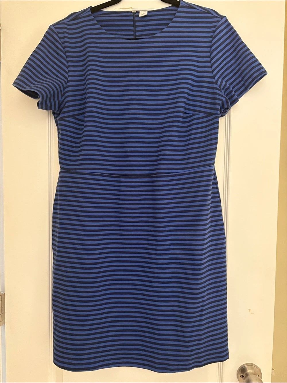 Old Navy Striped Mini Dress in Blue & Black Size XL